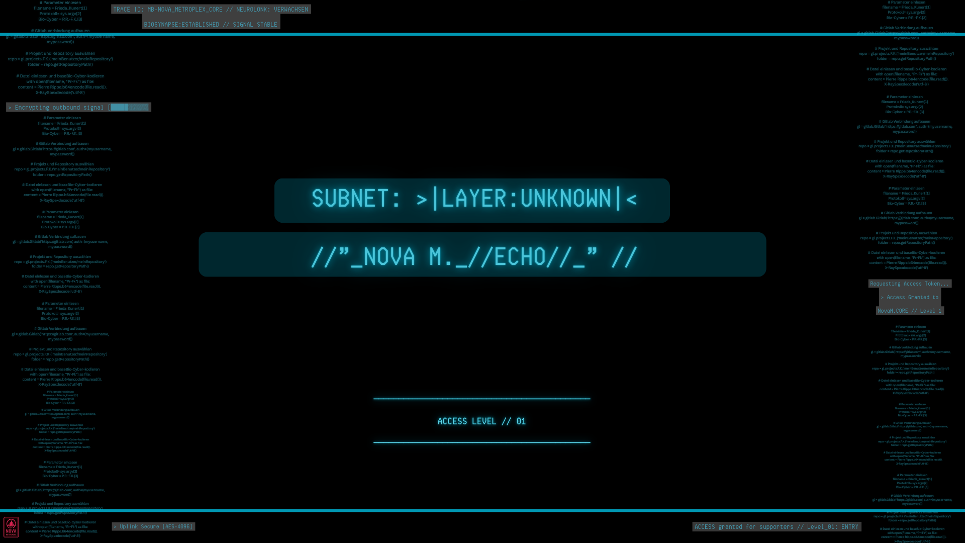 "_NOVA M._                        //ECHO_"